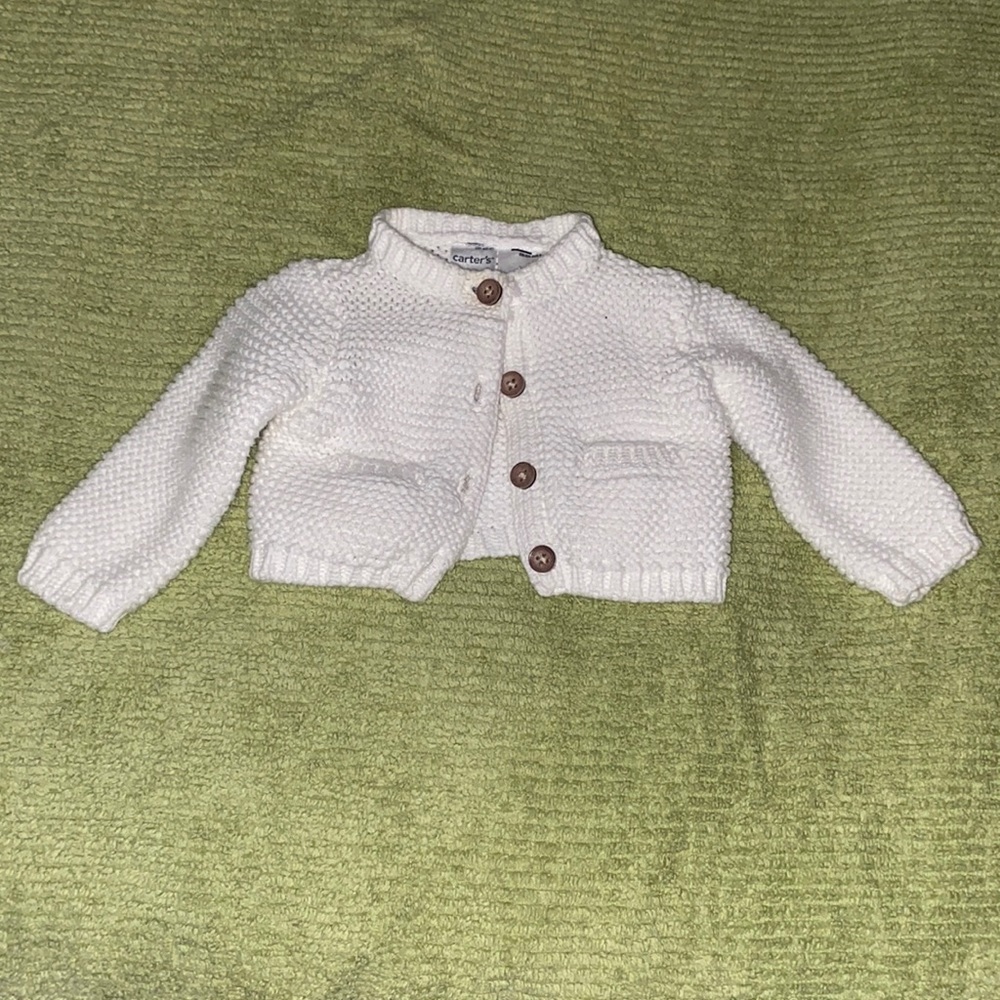 Baby girl knitted sweater